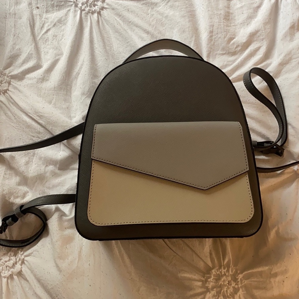 Grey purse backpack - botkier new york